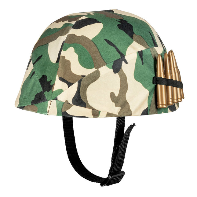 Casco militare da bambino regolabile