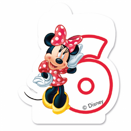 Candela Minnie Mouse 6 anni