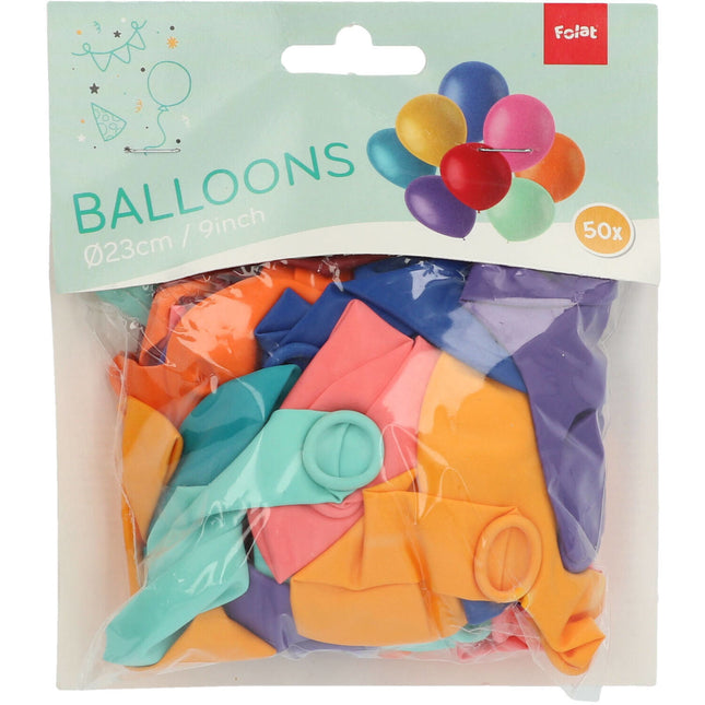 Palloncini colorati 23cm 50pz