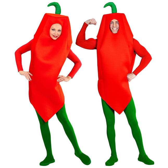 Peperoncino Rosso Verde Costume