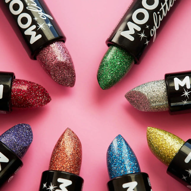 Moon Glitter Holographic Glitter Lipstick Purple 4.2g