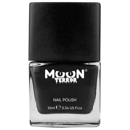 Moon Terror Smalto per unghie di Halloween Nero Mezzanotte 14ml