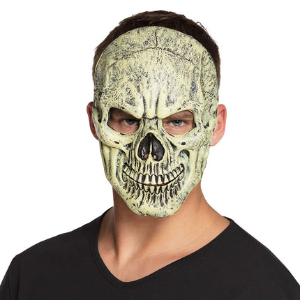 Maschera viso Halloween Teschio