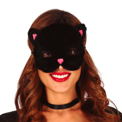 Maschera da gatto nera