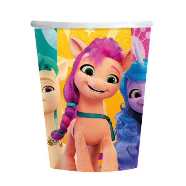 Bicchieri di carta My Little Pony 250ml 8 pezzi