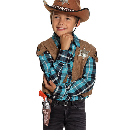 Set di accessori da cowboy per bambini