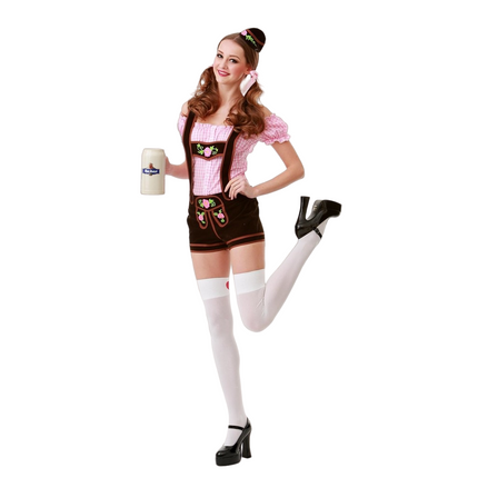 Lederhosen Nero Donna