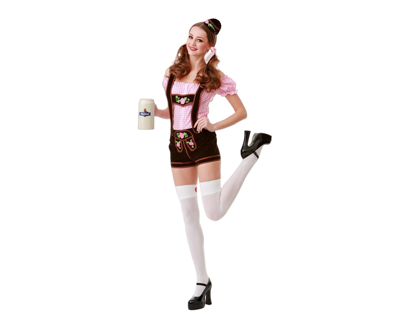 Lederhosen Nero Donna