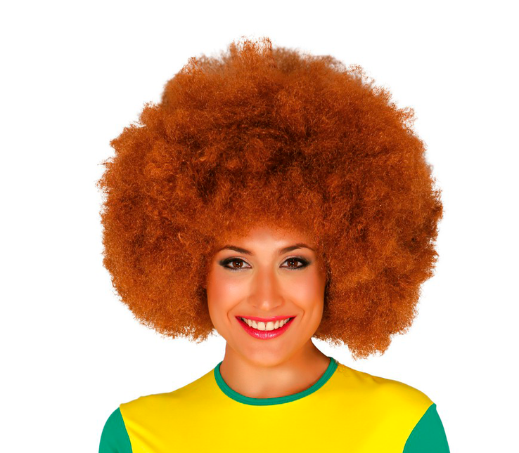 Afro marrone