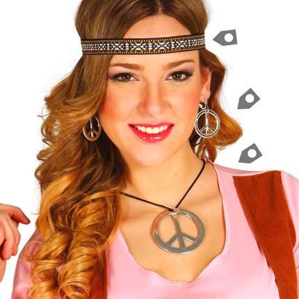 Set Hippie Peace 3 pezzi