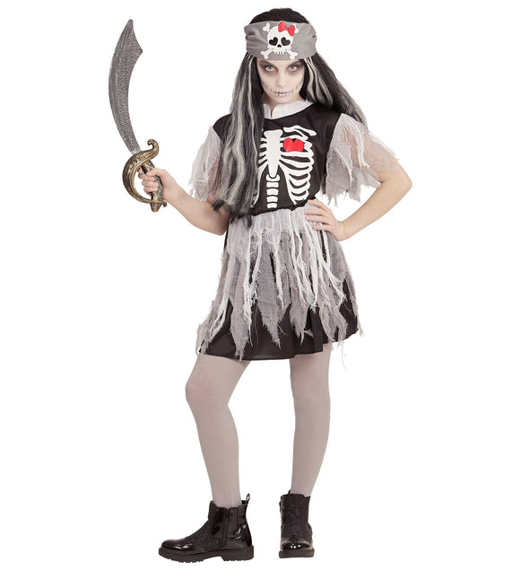 Vestito Halloween Ragazza Pirata