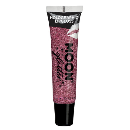 Moon Glitter Holographic Lipgloss Rosa 15ml