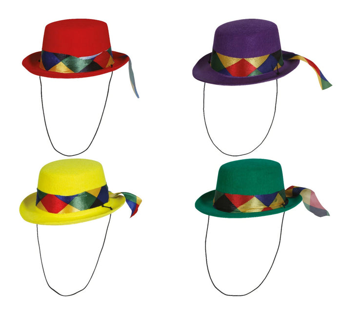 Cappello da clown colorato Mini