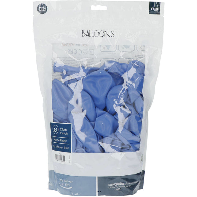 Palloncini lavanda blu fiordaliso 33cm 100pz