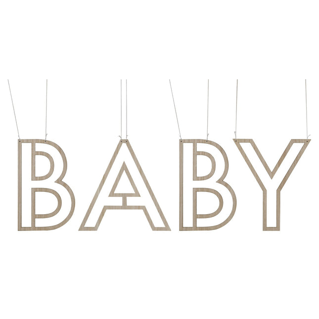 Decorazione da appendere Baby Wood