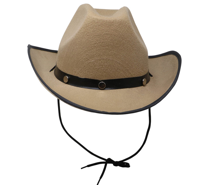 Cappello da cowboy marrone chiaro