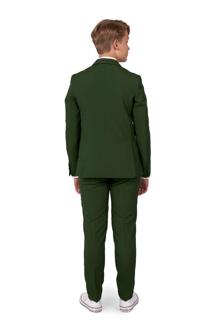 Tuta verde scuro ragazzo adolescente OppoSuits