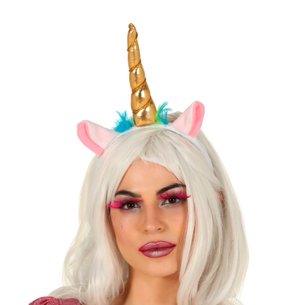 Tiara Unicorno Oro