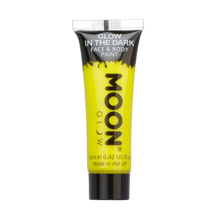 Moon Glow Vernice per il viso gialla e fosforescente 12ml