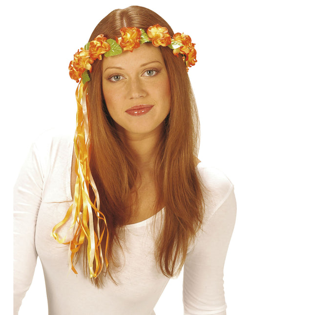 Cerchietto per capelli con fiori