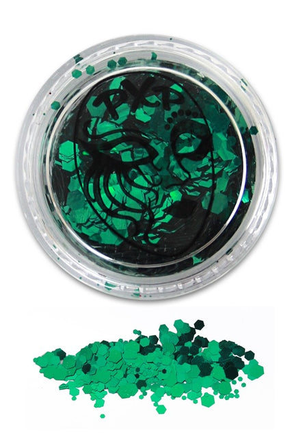 PXP Polvere Glitterata Verde Erba 5gr