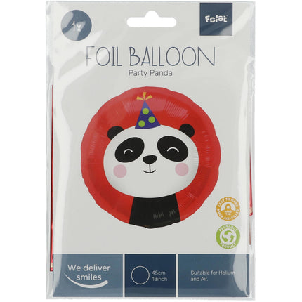 Palloncino ad elio Panda vuoto 45 cm