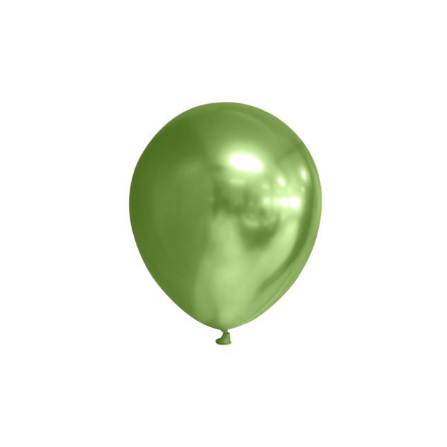 Palloncini verdi lucidi 13cm 100pz