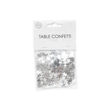 Coriandoli da tavola Star Silver