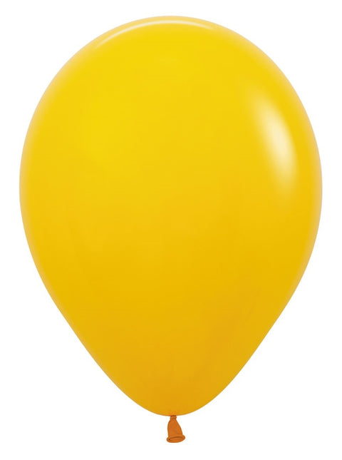 Palloncini Giallo Miele 30cm 50pz