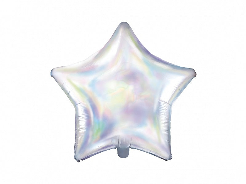 Palloncino ad elio Star Pearl 48 cm vuoto