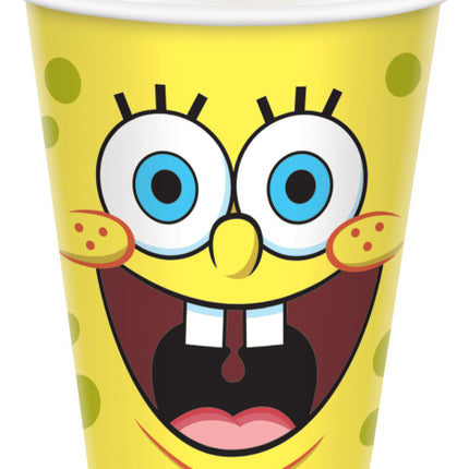 Tazze Spongebob 250ml 8 pezzi