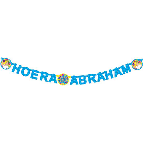 Abraham Letter Garland Blu 1,7 m