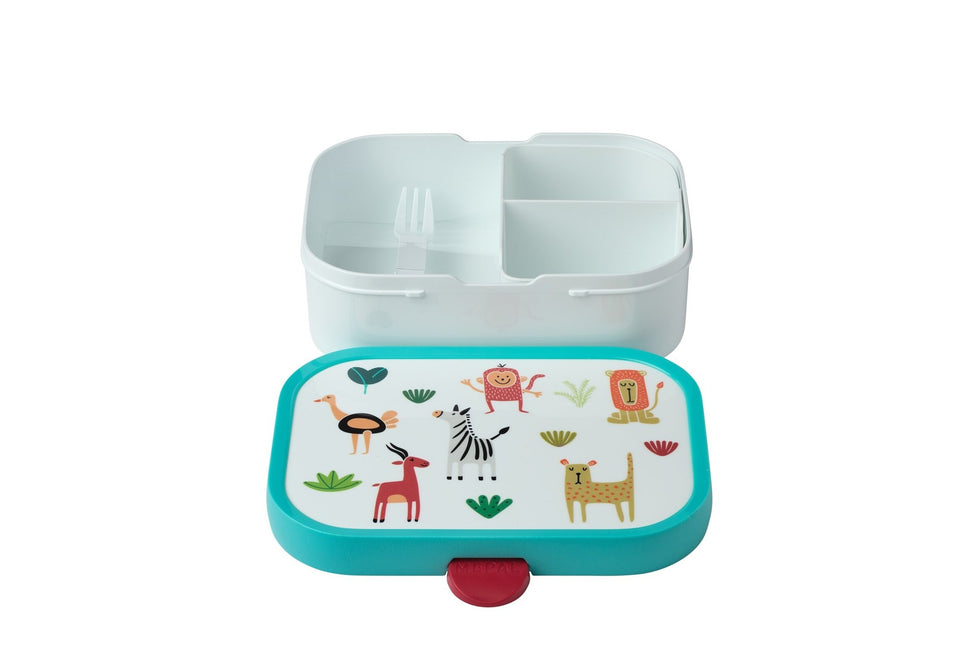 Set da pranzo Campus Drink Bottle+Lunchbox Animal Friends