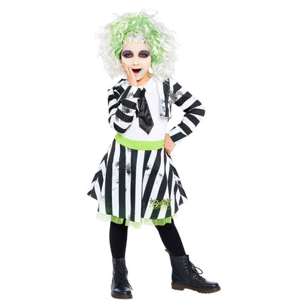 Costume da bambina Beetlejuice