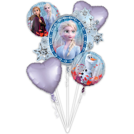 Frozen 2 Set di palloncini ad elio 5 pezzi vuoto