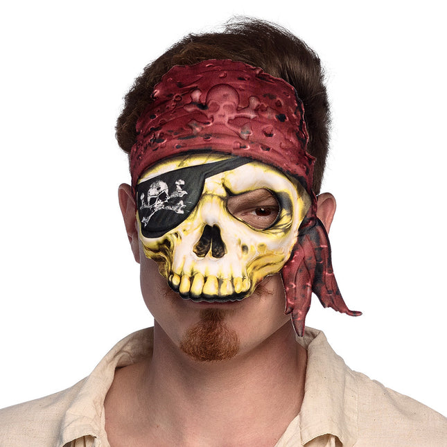 Maschera da pirata mezza