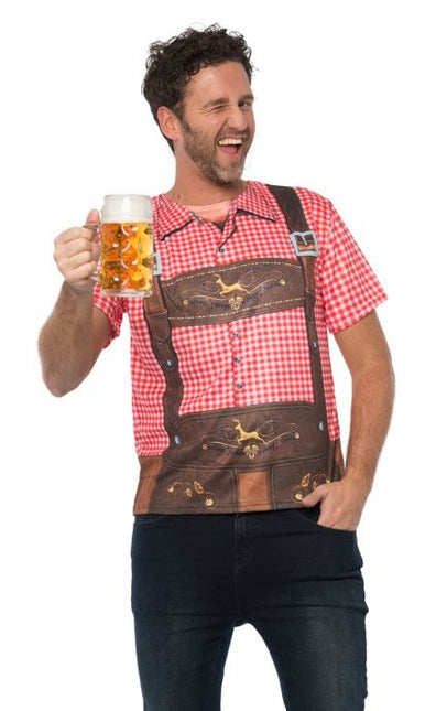 Maglietta Lederhosen Uomo