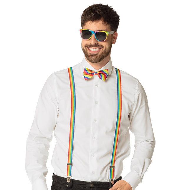 Set di costumi arcobaleno 3 pezzi