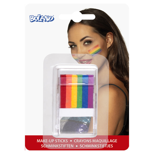 Pennarello per pittura facciale multicolore arcobaleno
