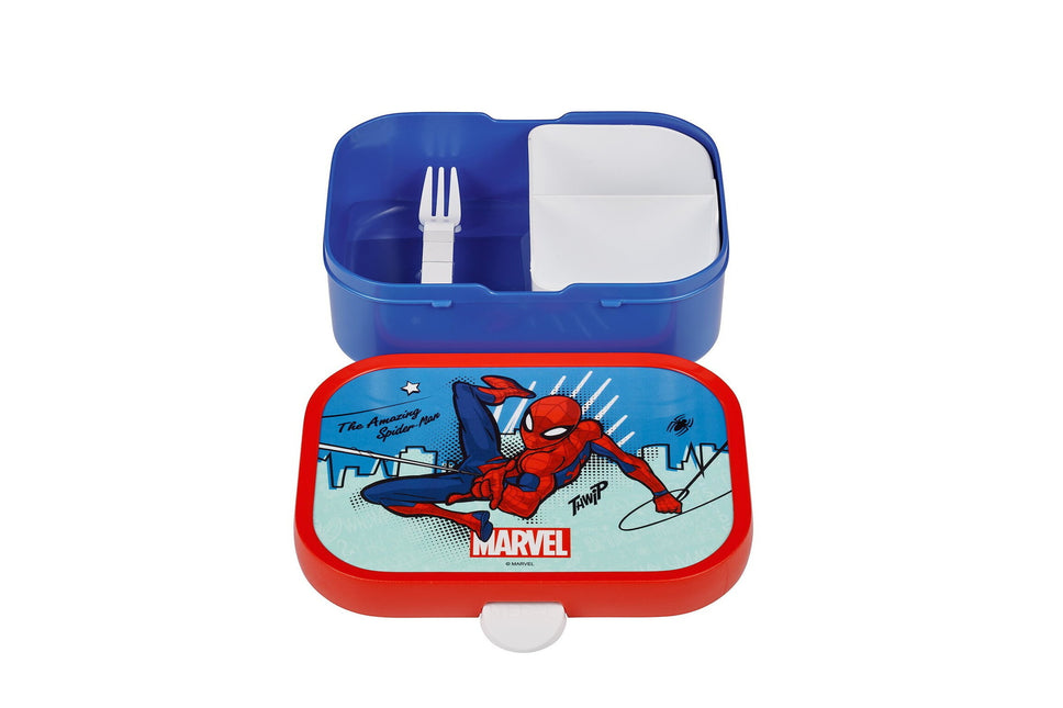 Set da pranzo Campus Bottiglia+Lunchbox Spiderman