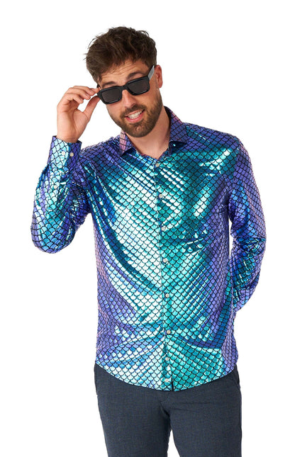 Camicia Disco Mermaid Uomo OppoSuits