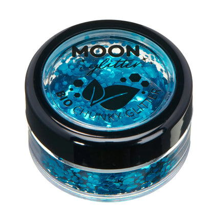 Moon Glitter Bio Chunky Glitter Blu 3g