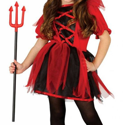 Costume Halloween Bambino Diavolo Ragazza