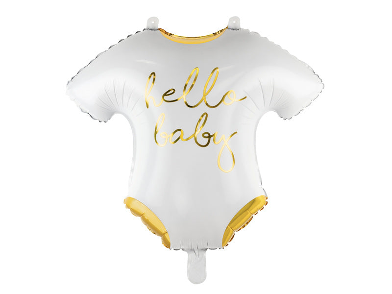 Palloncino ad elio Hello Baby vuoto 45cm