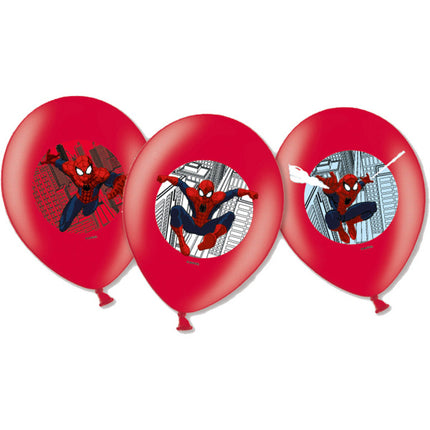 Palloncini Spiderman Decorazione 28cm 6 pezzi