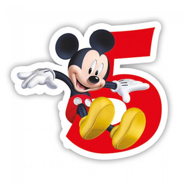 Candela di Topolino 5 anni