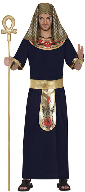 Costume da Faraone Nero Oro Uomo