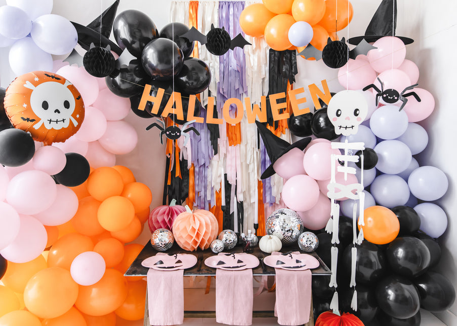 Decorazione Halloween appesa Scheletro 1,10m