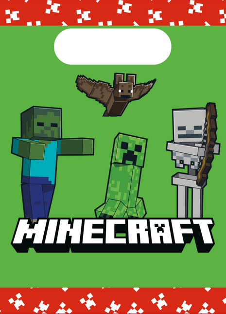 Sacchetti di condivisione Minecraft 4 pezzi