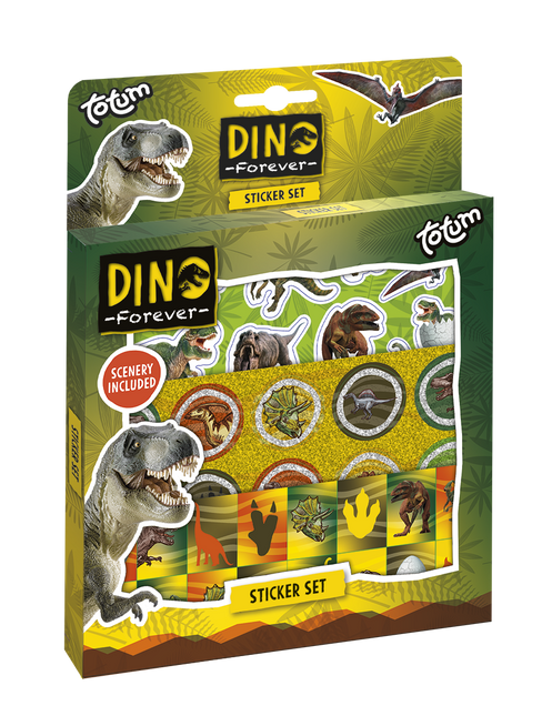 Set di adesivi Dino